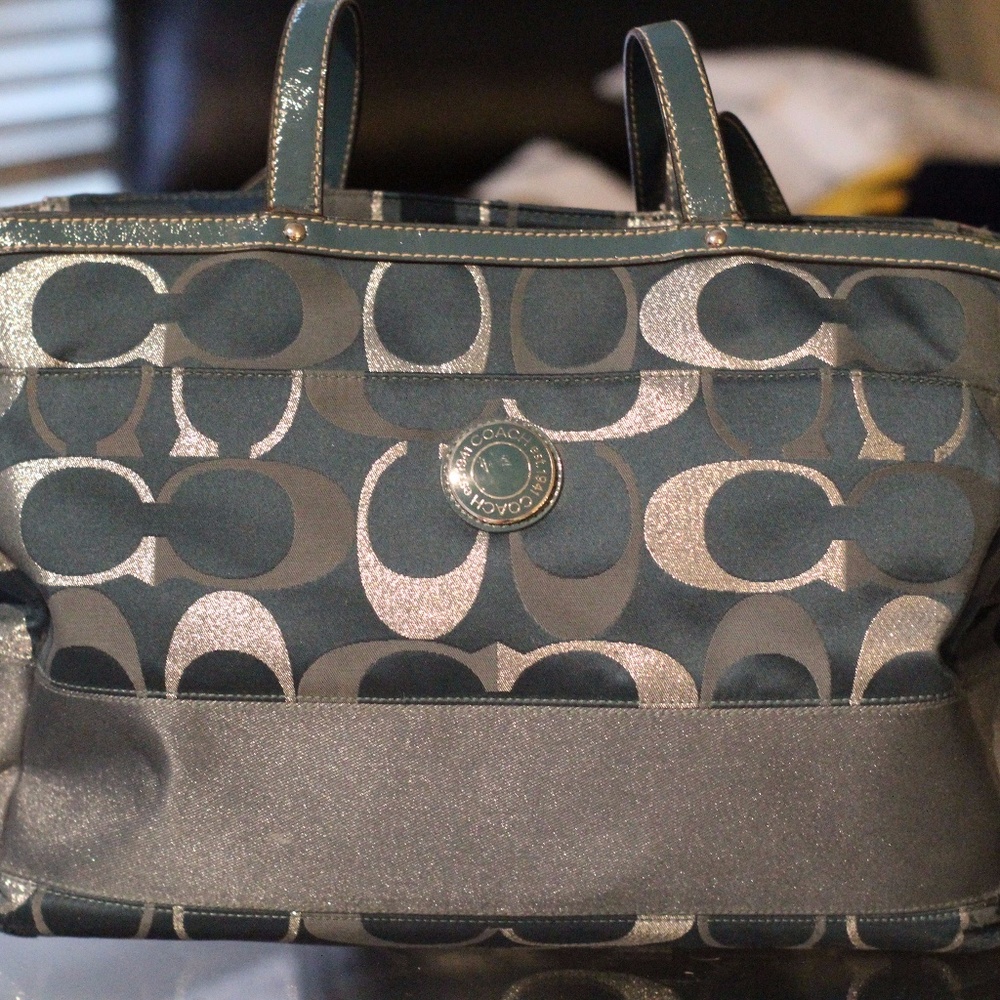 Authentic Coach Tote/ Diaper Bag